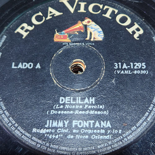 Simple Jimmy Fontana Rca Victor C7