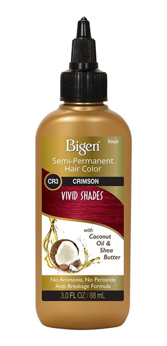 Bigen Semipermanente Haircolor   Cr3 carmesi 3 ounce (3 
