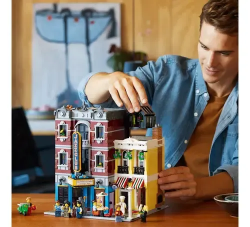 Lego® 10312 Icons-clube Jazz E Pizzaria Modular Lacrado