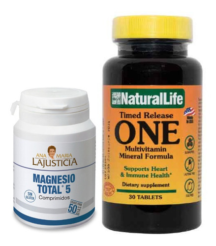 One Multivitamínico + Magnesio Total 5 Ana Maria La Justicia