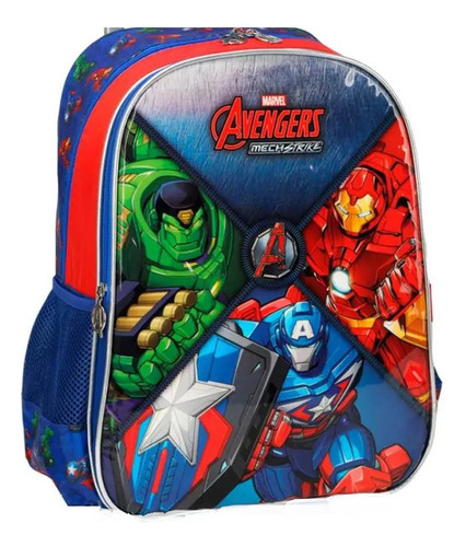 Avengers Mochila Azul Marvel - Maxlog Is39511ag0200