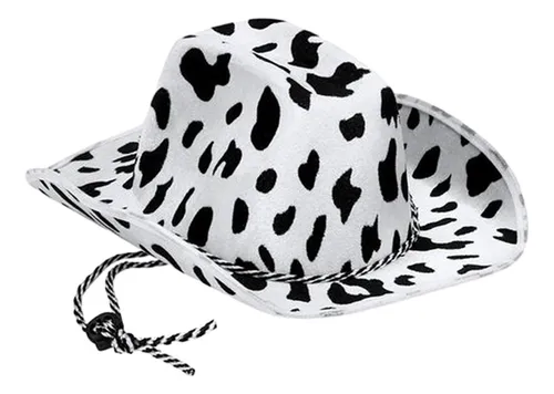 Sombrero De Vaquero Con Estampado De Vaca Sombrero De