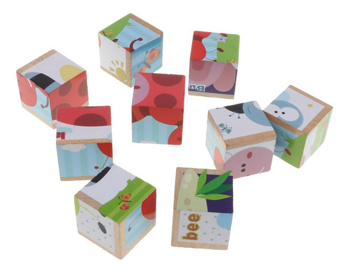 Brinquedo Montessoriano De Madeira Inseto