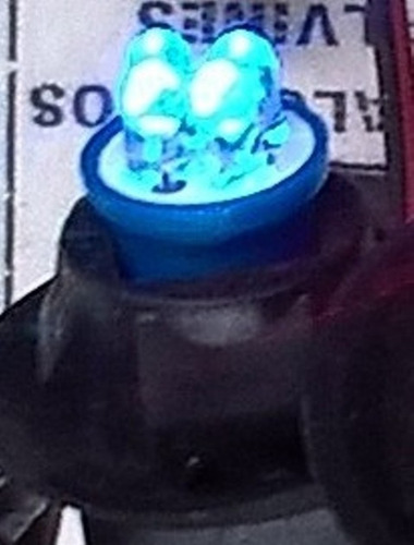 Bombillo 158 Muela Led Azul