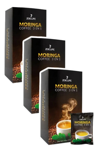 Moringa Coffee 3 En 1 (pack Ganador)