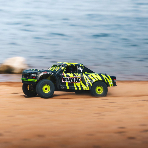 Camión Rc Arrma Mojave 6s V2 4wd Blx 1/7 Rtr Con Spektrum Fi Color Green/black