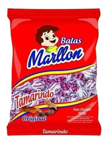 Super Pacote 600g Bala De Tamarindo Marlon Original