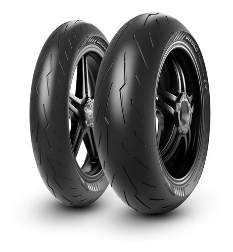 Par Pirelli Diablo Rosso Iv 110/70-17 150/60-17 Ninja 400