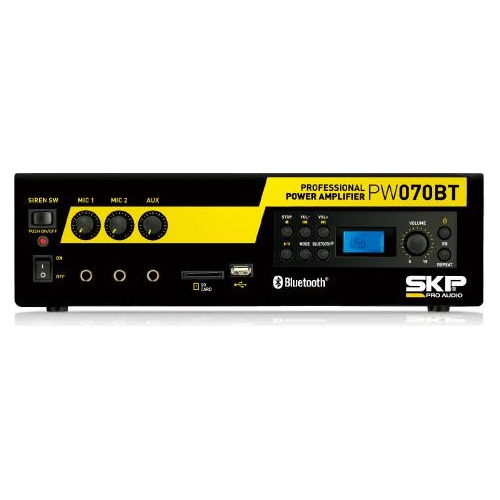 Amplificador Receiver Skpro Pw 070 Bt