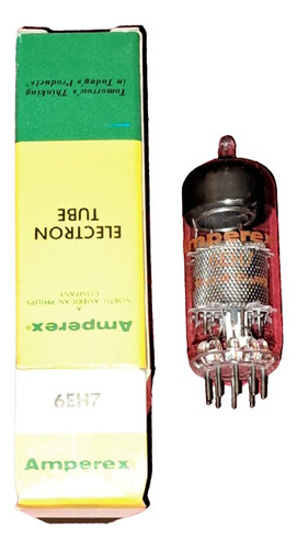 Válvula Electrónica 6eh7 - Ef183, Amperex, Miniwatt, Nos