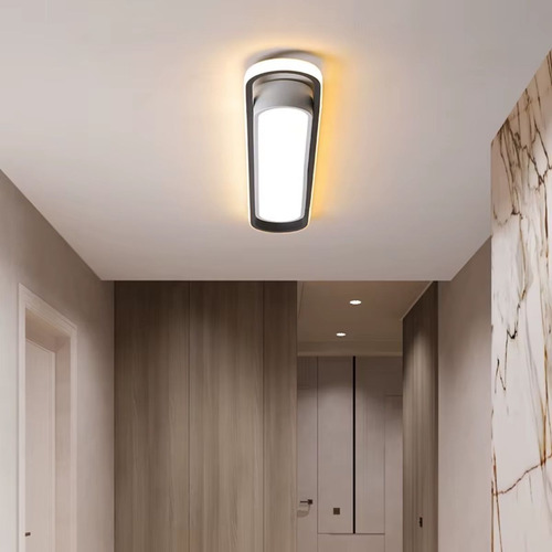 Luminária 3 Tons De Luz Led 40cm Difusor Central E Lateral