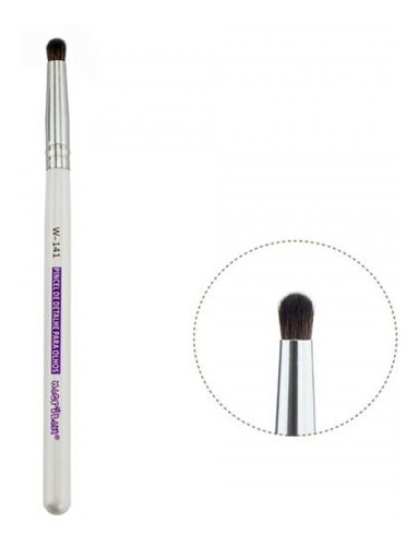 Pincel Para Olhos W141 Macrilan Linha White