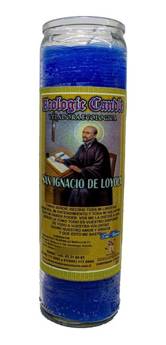 4 Veladoras Esotérica San Ignacio De Loyola 