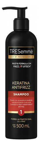 Kit Tresemme Anti Frizz 500ml Shampoo Y Acond+protector+ Oil