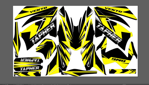 Graficos  Para  Ws150sport Am Tapher Amarillo