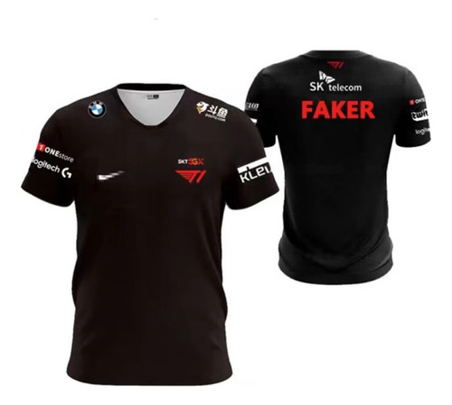 2022 S12 Finales T1 Nuevo Uniforme Del Equipo Camiseta Lck