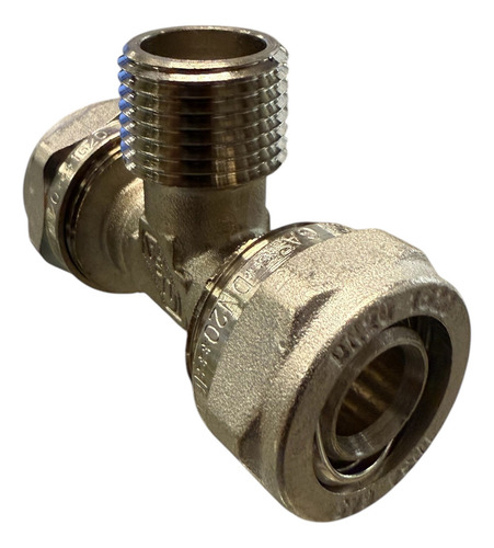 Tee Macho 1/2x1/2 Nptm Pe-al-pe Gas Iusa 616458