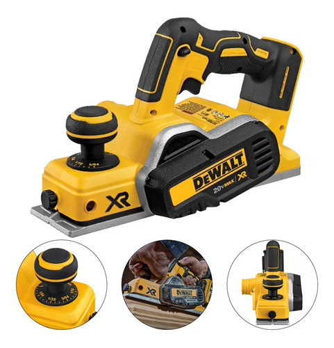 Plaina À Bateria 20v Max 15000 Rpm - Dcp580b Dewalt