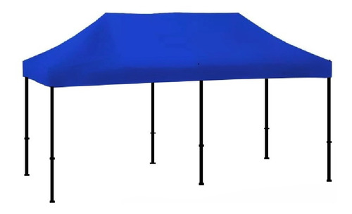 Gazebo Premium Azul Grande De 6 X 3 Metros- Oferta Tutti