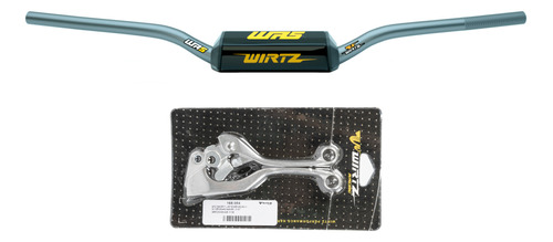 Manubrio Wr5 Gris + Manijas Yamaha Wrf250 03-13 Wirtz