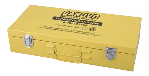 Imagen 7 de 8 de Termofusora 800w Maletin + 6 Boquillas + Regalo Tijera Pvc