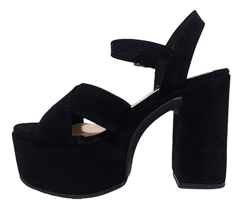 Imagen 3 de 4 de Sandalias Sami Gamuza Black