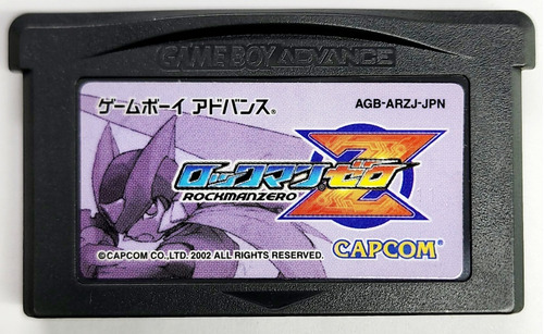 Mega Man Zero Japonés Gba Game Boy Advance 