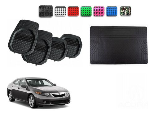 Tapetes 3d Color + Cajuela Acura Tsx 2008 A 2013 2014