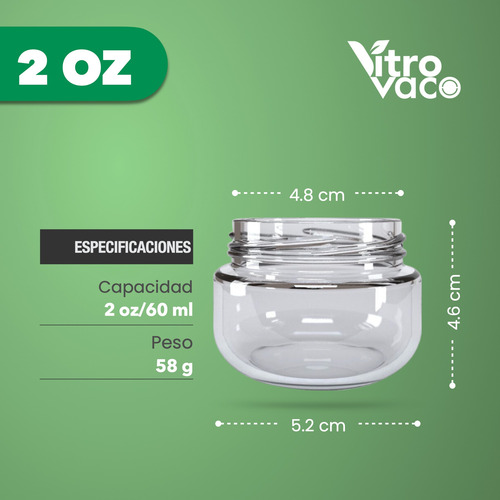Frasco De Vidrio 2 Oz 60 Ml 18 Pz Velas Recuerdos Bautizos