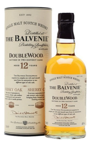 Whisky The Balvenie 12 Años - mL a $467