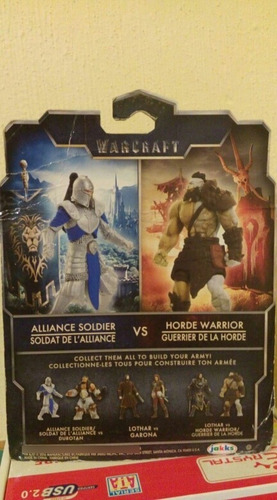 Mini Figuras Warcraft Two Pack