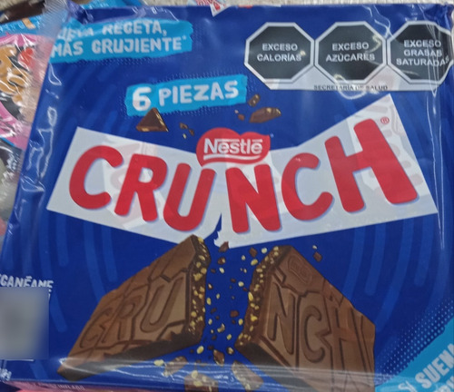 Chocolate Crunch Azul Nestle 48 Pz 40 G C/u
