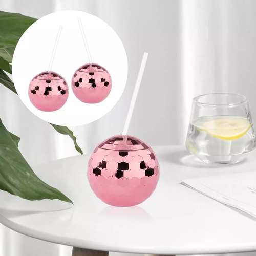 Bola De Purpurina Vaso De Plástico Agua 12 Piezas