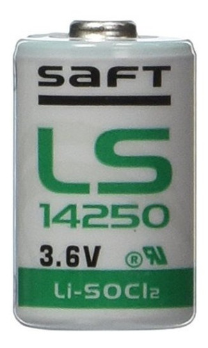 2 Piezas De Bateria Primaria De Litio Saft Ls-14250 1/2 Aa D