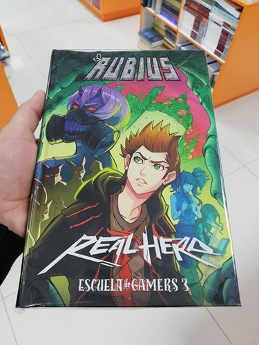 Libro Real Hero - Escuela De Gamers 3 - El Rubius