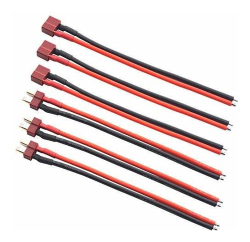 3 Pares Sharegoo Deans T Plug Conector Macho Hembra 150...