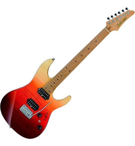 Ibanez Az242f Premium Flame Maple Top Tequila Sunrise+case