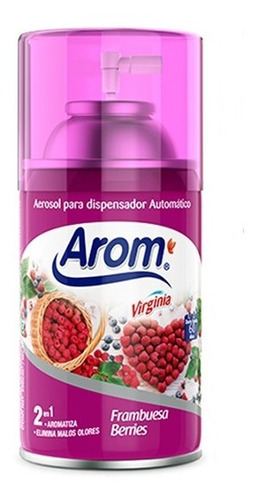 Desodorante Automático Repuesto 250 Cc Arom Frambuesa Berrie