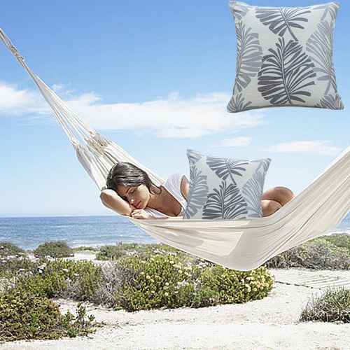 Funda De Almohada Con Forma De Hoja De Palmera Para Sofá Mes