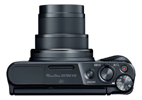 Canon PowerShot SX740 HS compacta avançada cor preto