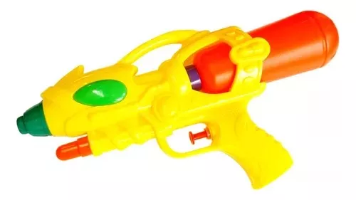 Lança Água Arminha Arma Pistola Brinquedo Water Gun 26cm.