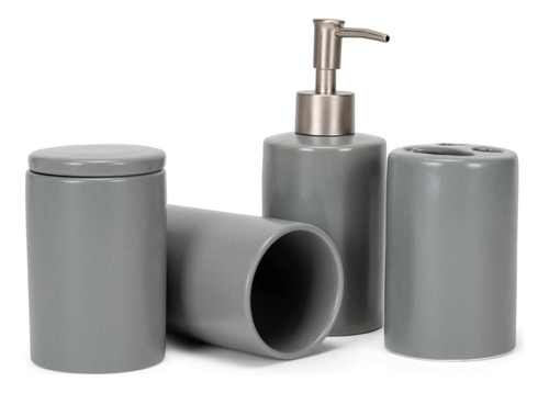 Set Accesorios De Baño Nat N Jules Grey