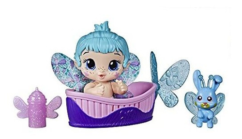 Bebé Vivo Glo Pixies Mini Muñeca, Aqua Barrido, Bsqyy