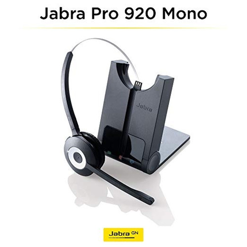 Jabra Pro 920 Headset Mono Nivel De Entrada Inalámbrico