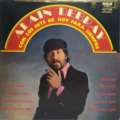 Vinilo Lp Alain Debray Con Los Hits De Hoy Para Siempre 1977