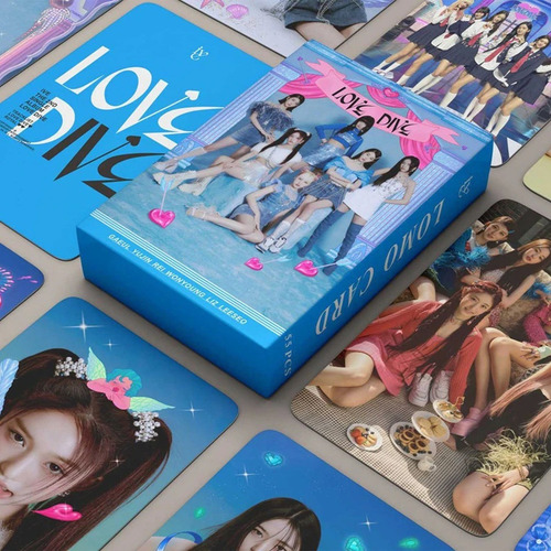 Photocard Kpop Ive Love Dive 54 Tarjetas Wonyoung Rei Gaeul