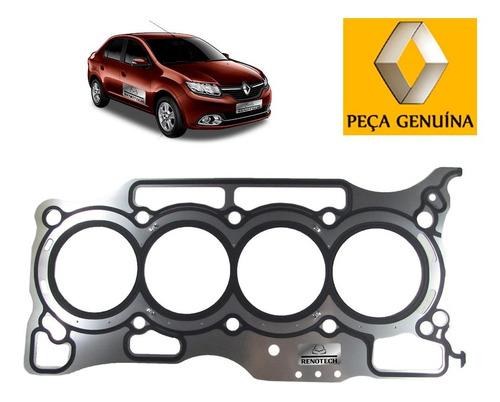Junta Do Cabeçote Logan Ii 1.6 16v H4m 2016 Acima 110441kt0b