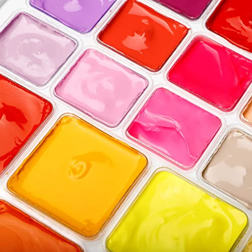 Set De Pintura Gouache Himi, 50 Colores (14 Colores X 6...