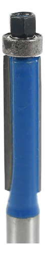 6 Brocas Fresadoras De 2.6 Pulgadas De Largo Y 2 Bordes, Cor