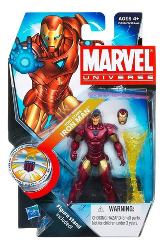 Hasbro Universe Series 16 Tony Stark Iron Man Figura De Acc.